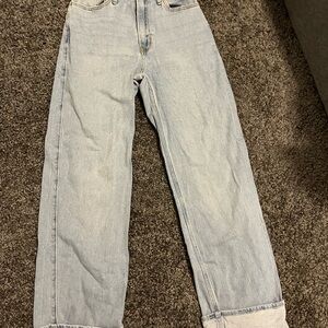 Light Wash Denim Jeans hollister size 0S